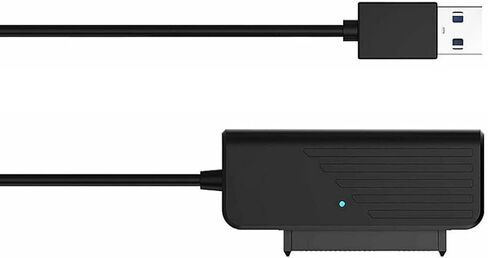إلى محول كابل USB مع المقابس والتشغيل، موصل فعال لنقل البيانات لمحركات الأقراص الميكانيكية مقاس 2.5 بوصة in Kuwait