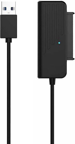إلى محول كابل USB مع المقابس والتشغيل، موصل فعال لنقل البيانات لمحركات الأقراص الميكانيكية مقاس 2.5 بوصة in Kuwait