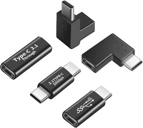 2 قطعة محول سريع USB3.1 من النوع C مع رأس أنثى ذكر اختياري لسهولة الاتصال ونقل البيانات بسرعة in Kuwait