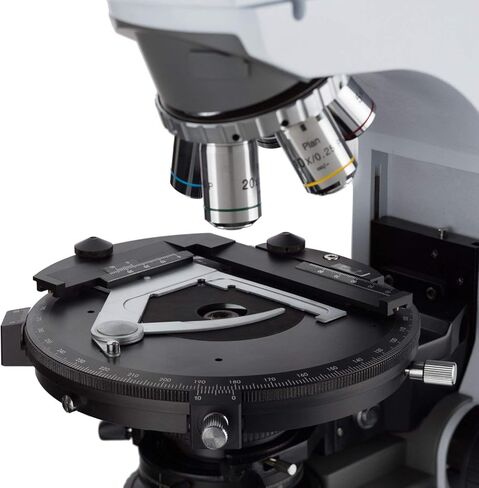 AmScope 50X-1000X مجهر مستقطب للضوء متطور مع كاميرا CCD 6MP نشطة التبريد in Kuwait