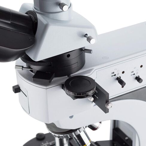 AmScope 50X-1000X مجهر مستقطب للضوء متطور مع كاميرا CCD 6MP نشطة التبريد in Kuwait