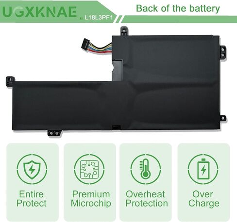 استبدال بطارية الكمبيوتر المحمول L18M3PF2 L18L3PF1 لجهاز Lenovo Ideapad L340-15IWL L340-15API Touch L340-17IWL L340-17API Series 5B10T03404 5B10T03401 L18D3PF1 11.25V 36Wh 3280mAh in Saudi Arabia