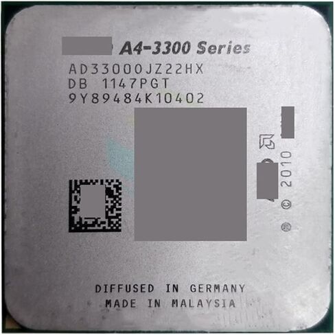 A4 3300 A4-3300 2.5 جيجا هرتز 65 واط ثنائي النواة معالج وحدة المعالجة المركزية AD3300OJZ22HX المقبس FM1 in Saudi Arabia