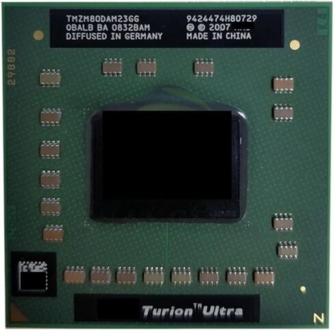 T X2 Ultra ZM-80 ZM 80 ZM80 2.1 GHz Dual-Core Dual-Thread CPU Processor 32W TMZM80DAM23GG Socket S1 in Saudi Arabia