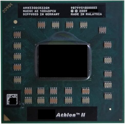 A II Dual-Core Mobile N330 2.3 GHz Dual-Thread CPU Processor AMN330DCR22GM Socket S1 in Saudi Arabia