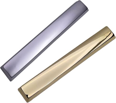 غطاء مفتاح المسافة من سبائك الزنك باللون الذهبي/الفضي، أغطية مفاتيح معدنية عالية المتانة للوحات المفاتيح الميكانيكية تعزز الكتابة in Kuwait