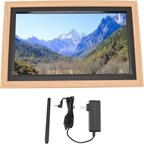 Digital Picture Frame Wi Fi, 15.6 Inch Large Digital Picture Frame with LED Touch Screen, Built in 16GB Storage, Share Moments Instantly via Frameo App (US Plug) in Saudi Arabia