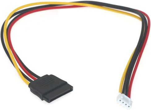 4Pin مرن أنثى إلى 15Pin شاحن أنثي محول إمدادات الطاقة تحويل البيانات كابل سلك الطاقة 7.87in in Kuwait