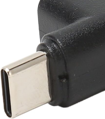 2 قطعة 1 إلى 2 USB C 3.1 محول زاوية 90 درجة، 10 جيجابت في الثانية USB 3. نوع C ذكر إلى USBC C2.0 موصل زاوية قائمة أنثى مزدوج، محول شحن 100 وات in Kuwait
