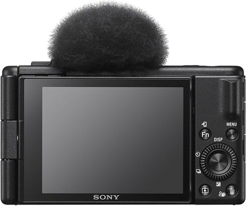 كاميرا Sony ZV-1F Vlog لمنشئي المحتوى ومدوني الفيديو + ذاكرة Extreme PRO سعة 128 جيجابايت + حافظة، وقبضة، وحزمة البرامج (الحزمة الأساسية) (متجددة) in Saudi Arabia