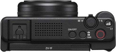 كاميرا Sony ZV-1F Vlog لمنشئي المحتوى ومدوني الفيديو + ذاكرة Extreme PRO سعة 128 جيجابايت + حافظة، وقبضة، وحزمة البرامج (الحزمة الأساسية) (متجددة) in Saudi Arabia