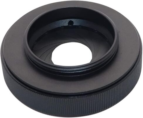 GXARTS Adjustable Iris Aperture Diaphragm 1.5MM-26MM Iris Diaphragm M30 to M37 Goggles Lens Module DIY Aperture Lens Microscope Iris Adapter Optical Diaphragm Camera Lens for Laboratory Microscope in Saudi Arabia