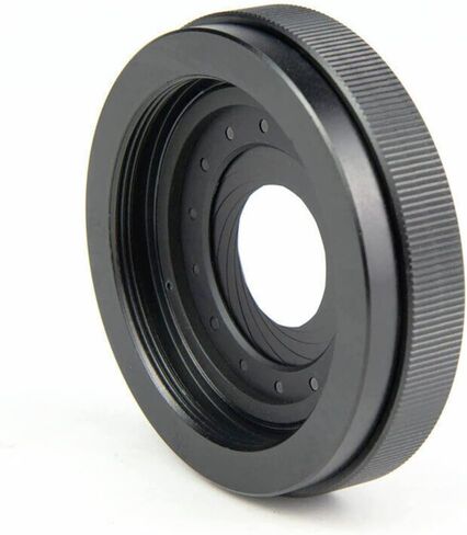 GXARTS Adjustable Iris Aperture Diaphragm 1.5MM-26MM Iris Diaphragm M30 to M37 Goggles Lens Module DIY Aperture Lens Microscope Iris Adapter Optical Diaphragm Camera Lens for Laboratory Microscope in Saudi Arabia