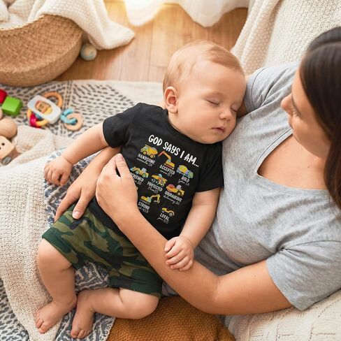 Toddler Baby Boy Summer Outfits Sailboat Embroidery Short Sleeve T-Shirt Tops Elastic Shorts Cute Infant Clothes in Kuwait