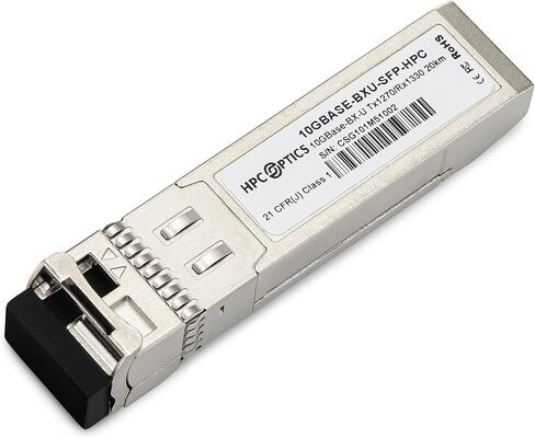 متوافق مع Ubiquiti UACC-OM-SM-10G-S-20 ثنائي الاتجاه 10G SFP + جهاز إرسال واستقبال 20 حزمة (10 أزواج) | 10GBASE-BX BIDI 10 كم 1270 نانومتر/1330 نانومتر UACC-OM-SM-10G-S-20-HPC in Saudi Arabia