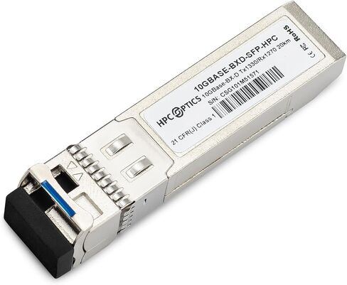 متوافق مع Ubiquiti UACC-OM-SM-10G-S-20 ثنائي الاتجاه 10G SFP + جهاز إرسال واستقبال 20 حزمة (10 أزواج) | 10GBASE-BX BIDI 10 كم 1270 نانومتر/1330 نانومتر UACC-OM-SM-10G-S-20-HPC in Saudi Arabia