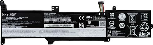بطارية كمبيوتر محمول L19C3PF7 بقدرة 45 وات في الساعة متوافقة مع Lenovo IdeaPad 3-14ADA05 3-14ARE05 / IdeaPad 3-15ADA05 3-15ARE05 / V14 G1-IML / V15 G1-IML Series L19L3PF5 L19D3PF5 5B10X02602 SB10X02601 in Kuwait