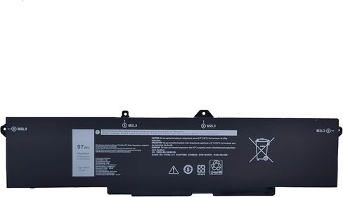 9JRV0 Laptop Battery Replacement for Dell Latitude 5521 5531 Precision 3561 3571 3581 3591 Alienware m17 R5 AMD Alienware m18 R1 R2 Alienware m18 R1 AMD Series 0P3TJ 0R05P0 05RGW [11.4V 97Wh] in Kuwait