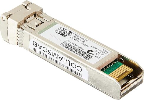 SFP-10G-LR 10GBASE-LR SFP+ Transceiver Module, 1310nm, 10km, LC Connector – DOM Supported (New Sealed) in Saudi Arabia