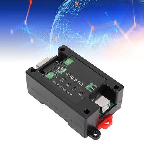 وحدة محول تسلسلي USB إلى RS232 PRO، محول تسلسلي لعزل الطاقة المتكامل، موصل USB B ذكر DB9، للتلفزيون، HDTV، DVD in Kuwait
