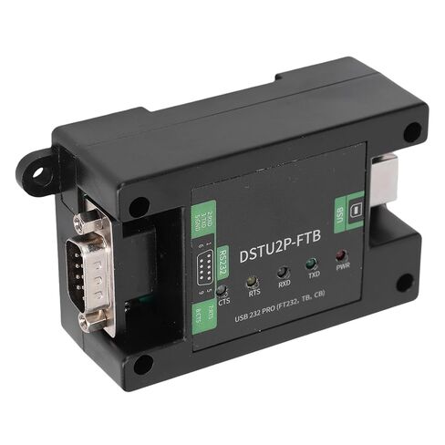 وحدة محول تسلسلي USB إلى RS232 PRO، محول تسلسلي لعزل الطاقة المتكامل، موصل USB B ذكر DB9، للتلفزيون، HDTV، DVD in Kuwait