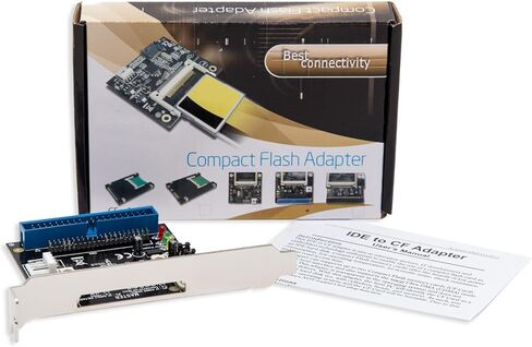 IDE/PATA to CF Adapter with Bracket Connects Compact Flash to 2.5 3.5-Inch IDE Host Interface Hard Drive SD-CF-IDE-BR in Saudi Arabia