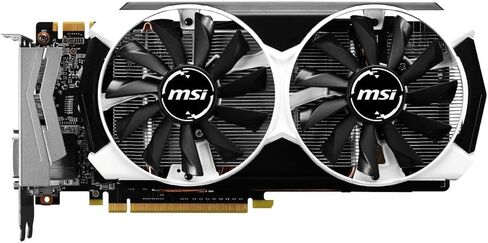 MSI ARMOR 2X GTX 960 2GB OC Dual Fan HDCP Ready SLI Support (GTX 960 2GD5T OC) in Saudi Arabia