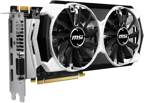 MSI ARMOR 2X GTX 960 2GB OC Dual Fan HDCP Ready SLI Support (GTX 960 2GD5T OC) in Saudi Arabia