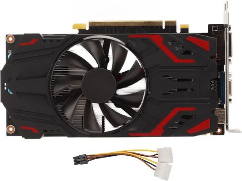 VBESTLIFE GTX550Ti 4GB Graphics Card, GDDR5, 128bit, PCI Express2.0, 783Mhz/3400Mhz, 2560x1600, Gaming Video Card with , VGA and DVI Ports (GTX550Ti 4G) in Saudi Arabia