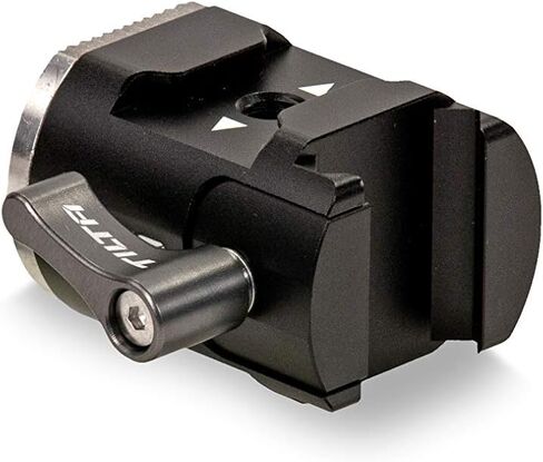 Tilta Left Side NATO Rail to Rosette Adapter Compatible with DJI RS2, RS4, RS5 | ARRI Rosette | Cold Shoe & 1/4"-20 in Saudi Arabia