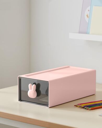 Office Desk Organizer with Drawers Multi-Functional Desktop Pen Pencil Case Storage Box,Desktop Organizer for Office Home Supplies DJA1241-02 in Saudi Arabia