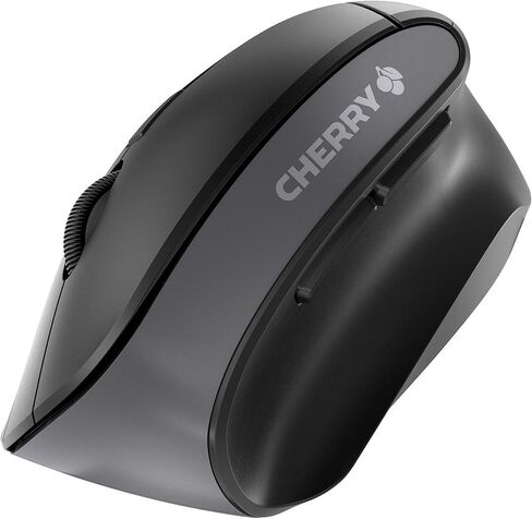 Cherry JW-4500 Wireless Ergonomic Mouse 6btn Wireless Adjustable Dpi Black/grey in Kuwait