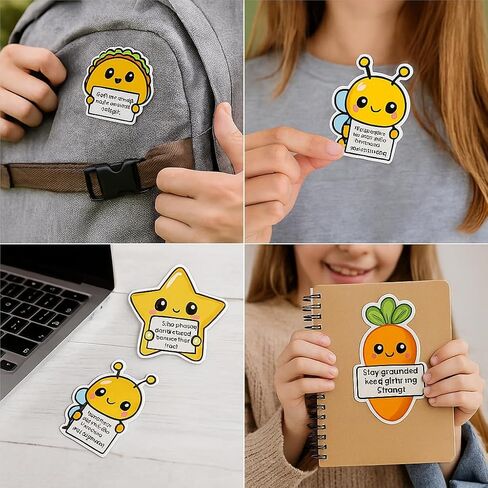 Dumpster Fire Stickers - 50PCS Emotional Support Stickers, Cute Inspirational Vinyl Stickers Pack for Water Bottle Laptop - Motivational Affirmation Gifts for Kids Teens Adults in Kuwait