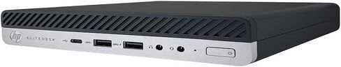 HP 4CB31UT#ABA Desktop Computer - EliteDesk 800 G4 Core i5 i5 8500T 8 GB RAM 1 TB HDD Mini Windows 11 Pro 64 bit Intel UHD Graphics 630 English Keyboard Wireless LAN (Renewed) in Saudi Arabia