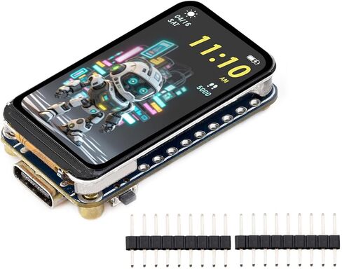 RP2350 1.47inch LCD Display Development Board Based on Raspberry Pi RP2350 Microcontroller, with Onboard 1.47inch LCD 172×320 Pixels 262K Color Display, Colorful RGB LED, etc., Type-C USB Port in Saudi Arabia