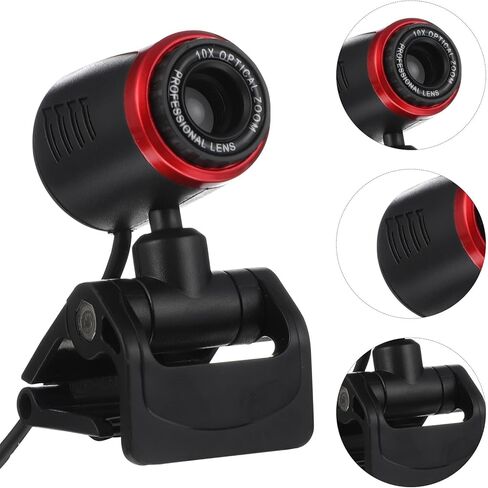 كاميرا ويب بتركيز تلقائي تعمل بمنفذ USB للكمبيوتر والكمبيوتر المحمول، وكاميرا بث مباشر احترافية مع شحن USB، وفيديو عالي الدقة للاجتماعات عبر الإنترنت ومؤتمرات الفيديو in Kuwait