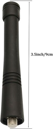 HAD9742A Stubby Antenna Compatible for Motorola CP200 CP200D HT1550 HT750 HT1250 HT600 GP300 GP340 GP88S GP380 GP328 P110 PR400 P1225 CT250 VHF 146-174 MHz 3.5 Inch (2 Pack) in Saudi Arabia