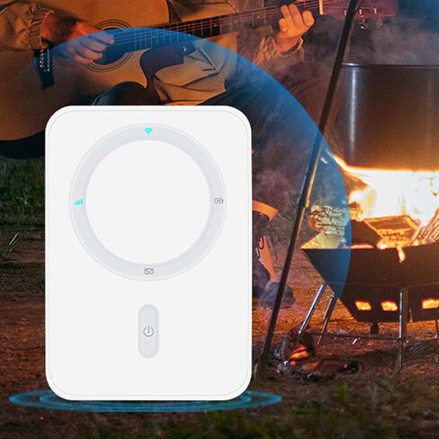 نقطة اتصال واي فاي محمولة من Vikye، تدعم 10 أجهزة، 150 ميجابت في الثانية 4G LTE، راوتر واي فاي للجيب مع فتحة بطاقة SIM، يعمل بمنفذ USB، إنترنت سريع، تشفير أمان in Kuwait