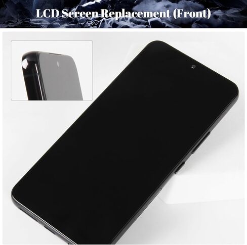 Incell for Samsung S22 5G Screen Replacement for Samsung Galaxy S22 5G SM-S901B G901U G901A G901W Digitizer Touch Screen Assembly with Frame（US Version） (Phantom Black) in Saudi Arabia