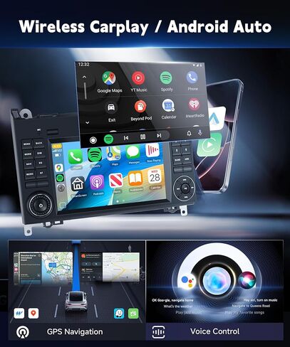 8core 6+128G لسيارة Mercedes Benz W169 W245 W639 W906 Vito Viano B200 Sprinter Android 15 Car Stereo Wireless Carplay Android Auto، 7 بوصة لراديو B200 Bluetooth 5G WiFi GPS + كاميرا احتياطية in Saudi Arabia