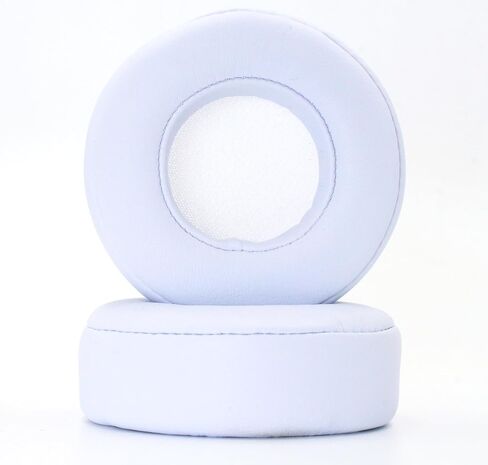 وسائد أذن بديلة متوافقة مع سماعات Beats Mixr On-Ear، وسادات أذن فاخرة مطورة، وغطاء سماعة الرأس، وملحقات إصلاح وسادات الأذن - أبيض in Kuwait