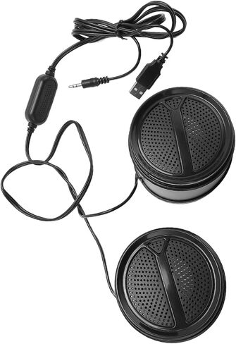 SUNGOOYUE Lowdistorted HiFi Computer Speakers Balanced Sound Desktop Laptop PC USB2.0, Plug and Volume Control Reproduction for Office Use (Non Luminous) in Saudi Arabia