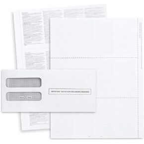 2022 W-2 Blank 3-Up Laser Tax Form, with Back Instructions (for 50 Employees) Works with Laser or Inkjet Printers | Great for QuickBooks and Accounting Software in Saudi Arabia