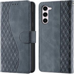 for Samsung Galaxy S23 Wallet Case with Card Holder, RFID Blocking Credit Slots Kickstand Shockproof Phone Cover Fit for Samsung S23 Phone Case Red in Kuwait