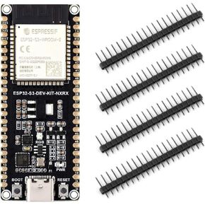 وحدة تحكم Waveshare ESP32-S3، لوحة تطوير Wi-Fi 2.4 جيجا هرتز، معالج ثنائي النواة 240 ميجا هرتز، وحدة ESP32-S3-WROOM، فلاش 32 ميجا بايت وذاكرة PSRAM 16 ميجا بايت in Kuwait