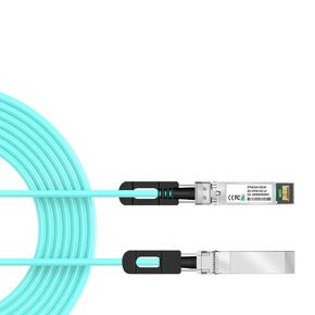 كابل بصري نشط 25G SFP28، كابل ألياف 14M/46FT OM3 MMF متصل مباشرة مع أجهزة إرسال واستقبال SFP28، لـ Cisco/Huawei/H3C in Kuwait
