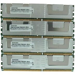 Simmtec 8GB 4x2GB 667MHz DDR2 ECC ذاكرة FB-DIMM مخزنة بالكامل لجهاز MA356LL/A Mac Pro in Kuwait