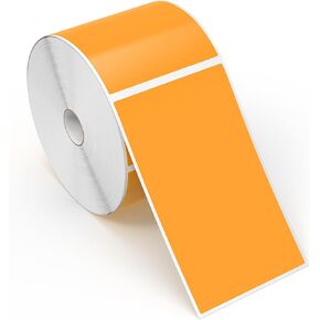 500 Pcs Large Moving Labels for Boxes 3 ×5 Inch Vinyl Self Adhesive Rectangle Stickers Color Coding Labels Waterproof Removable for Storage Bins Classroom Office Warehouse, Fluorescent Pink in Saudi Arabia