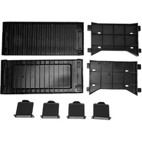 Video Game Storage Rack, Large Capacity Game Disc Tower Blu Ray Rack with Controller Holder, Game Disk Rack and Controller Stand Holder in Kuwait