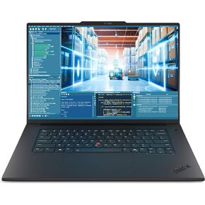 Lenovo ThinkPad T1g Gen 8, AI Laptop, Intel Ultra 9 285H vPro (5.4 GHz), 16" 4K (3840 x 2400) 800 nits, 64GB DDR5, 4TB Gen5 SSD, NVIDIA RTX 5070, 5MP Camera Computer Vision, Win 11 Pro- Black in Kuwait